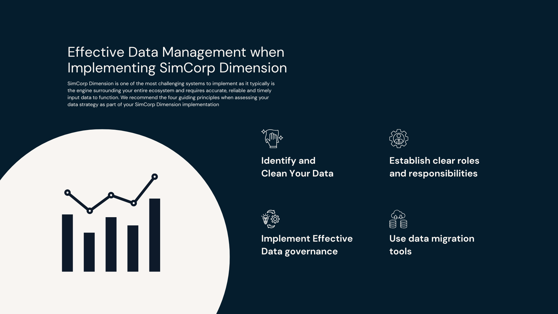 How to manage data effectively during a SimCorp Dimension implementation