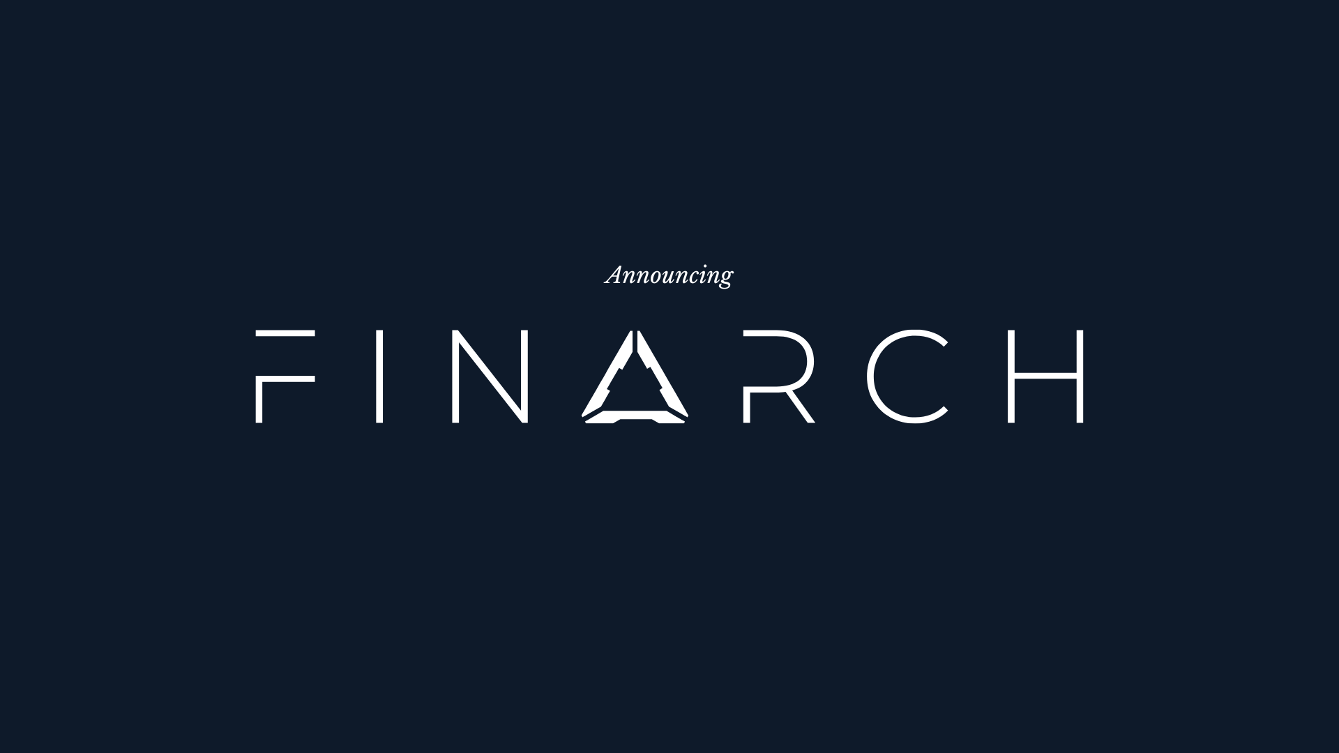 Announcing FINARCH